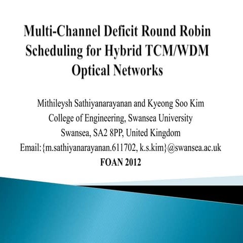 Multi-Channel Scheduling for HPON's