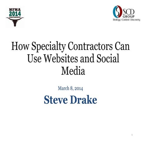 How Specialty Contractors Can Use Websites and Social Media