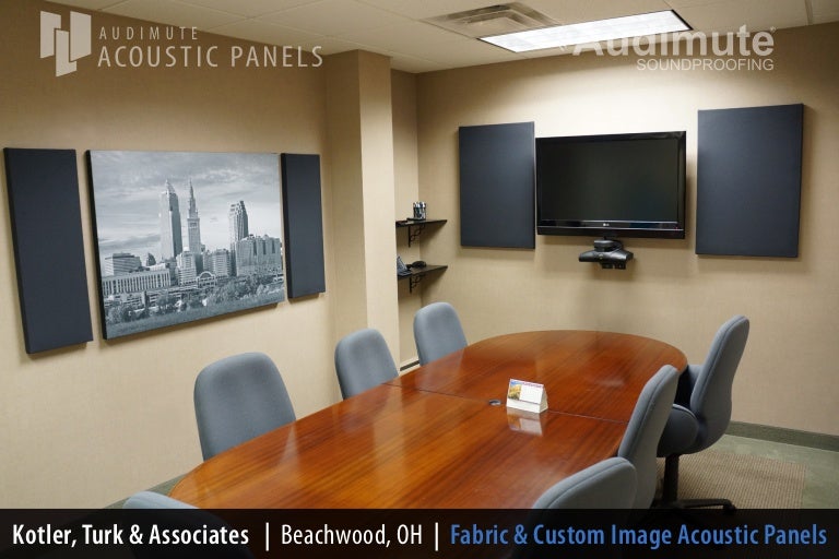 Conference Room Design with Audimute's Acoustic Panels