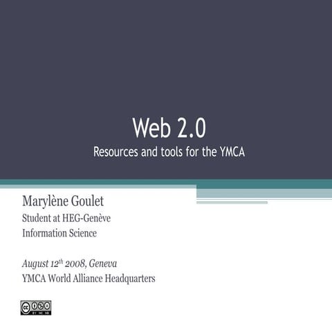 Conference Web 2.0 - Ymca