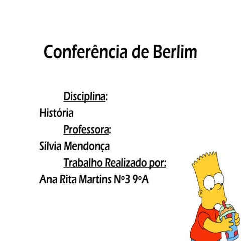 Conferencia De Berlim