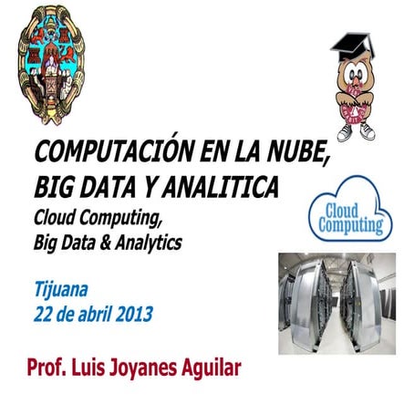 Computación en la Nube, Big Data y Analitica 