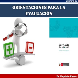 Enfoque de Evaluación según el Curr...