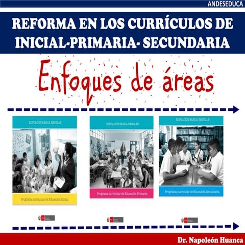 NUEVOS ENFOQUES DE ÁREAS EN EL CURRÍCULO NACIONAL 2017