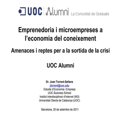 Conferencia alumni emprenedoria_microempresa