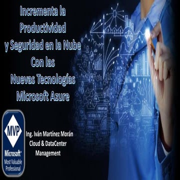 Conferencia aumenta la productividad y seguridad Azure