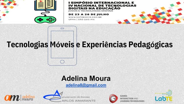 Tecnologias Móveis e Experiências pedagógicas