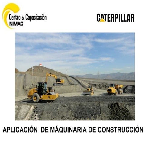 Equipos de construcción / Aplicación de maquinaria de construcción