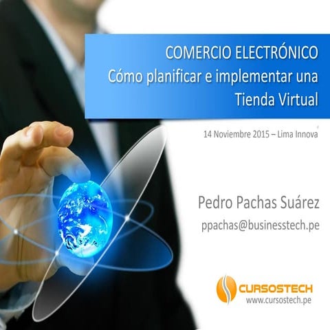 Conferencia Comercio Electronico - Implementación de tiendas virtuales