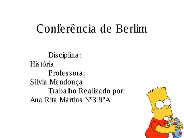 Conferencia De Berlim