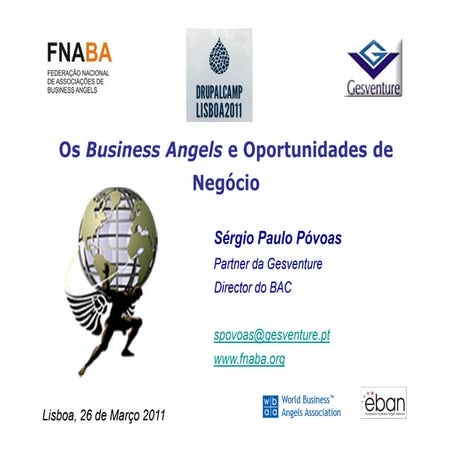 Business Angels e oportunidades de negócio