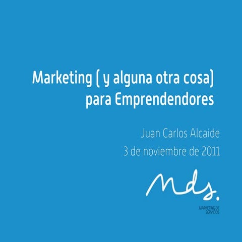 Marketing para emprender