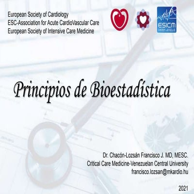 2021 Clase de Bioestadistica para FELSOCEM