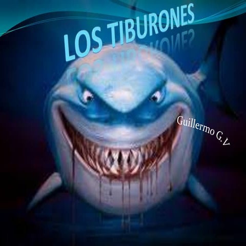 Los tiburones. Conferencia Guillermo G.V.