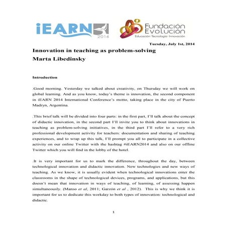 Conferencia innovación marta libedinsky eng 1 de julio 2014 (2)