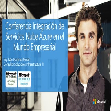 Conferencia integracion servicios azure empresarial