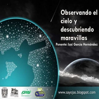 Observando el cielo y descubriendo ...