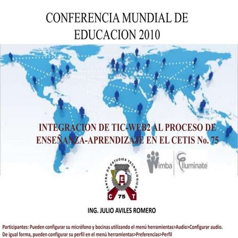 Ponencia Conferencia mundial de educacion 2010