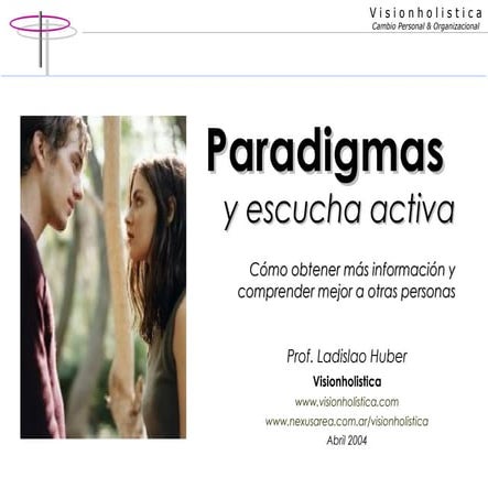 Lalo Huber - Paradigmas y escucha activa