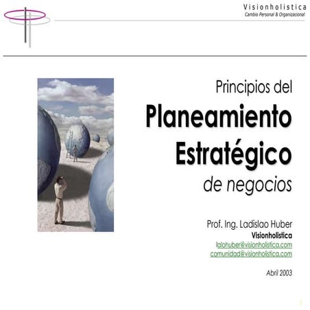 Lalo Huber - Planeamiento estratégico