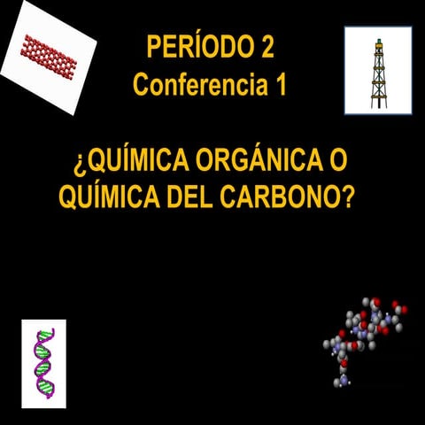 ¿Química orgánica o del carbono?