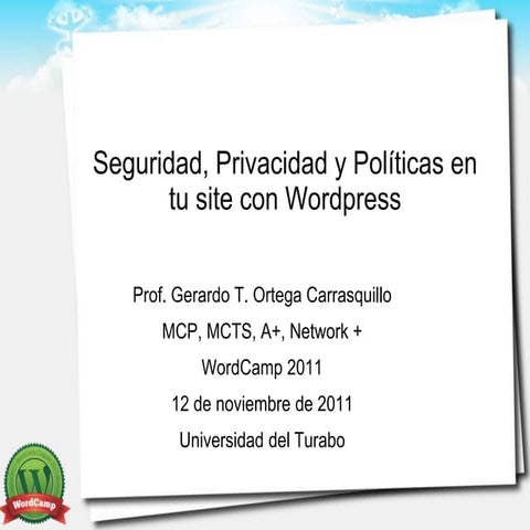 Conferencia word camp