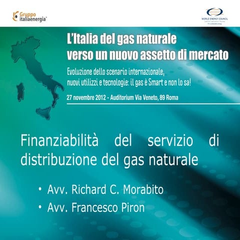 Conferenza Gas: Morabito e Piron