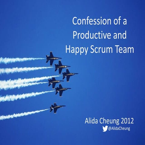 Confession of a good scrum team