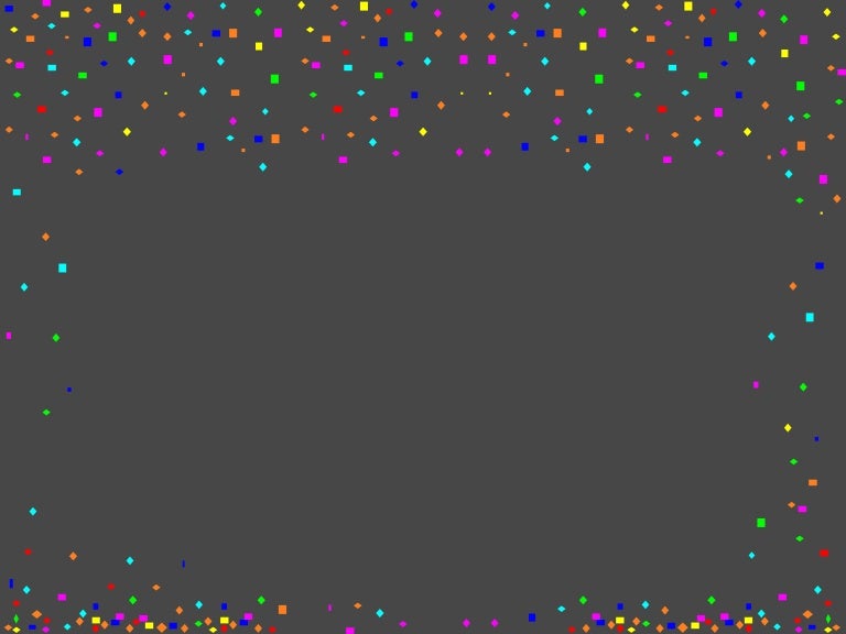 confetti template