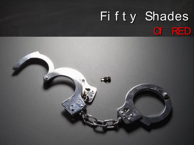 50 Shades of RED: Stories from the “Playroom”  from CONFidence 2014