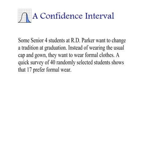 Confidence interval and margin of error