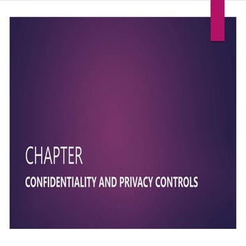 Confidentiality and Privacy Controls.pptx
