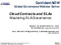Demystifying Cloud Contracts And SLAs- ConfidentNOW Webinar Series
