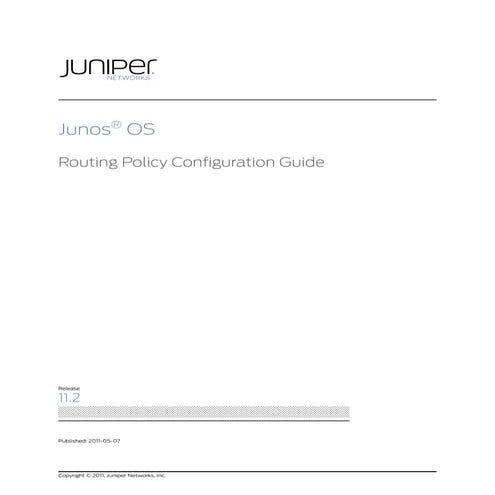 Config guide-routing-policy