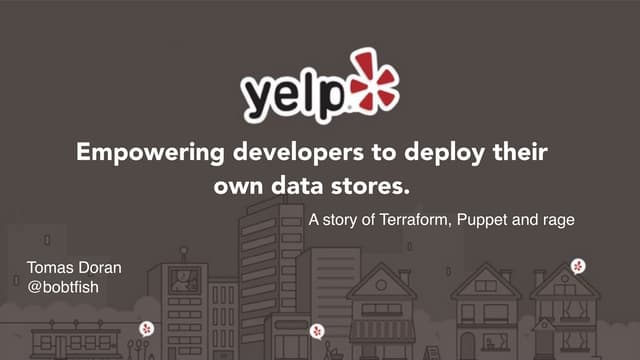 Empowering developers to deploy their own data stores