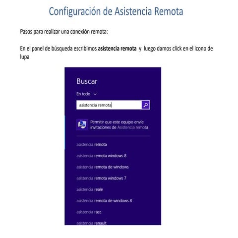 Configuración de asistencia remota | PPTX