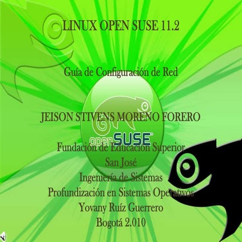 Configuración de Red Linux Suse | PPTX