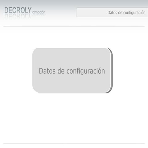Configuracion