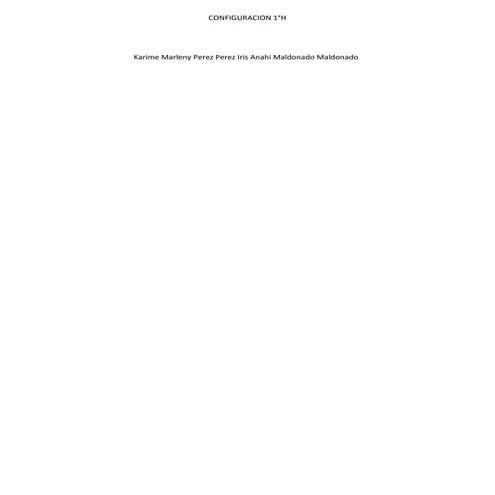 Configuracion 1°hm