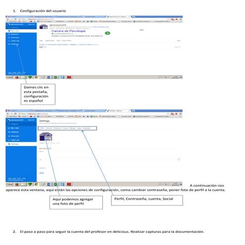 Breve tutorial de la herramienta delicious