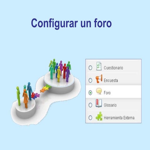 Cómo diseñar un foro | PPT