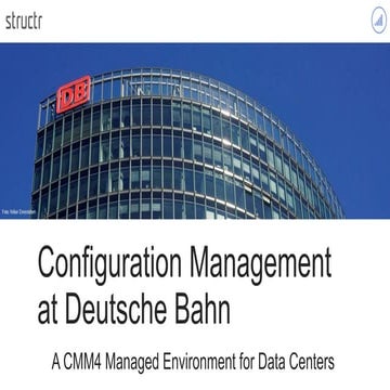 Configuration Management at Deutsche Bahn