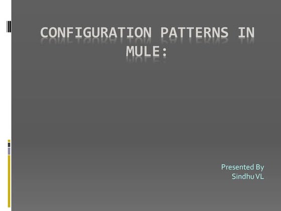 Mule esb messages Different type of mule messages | PPTX