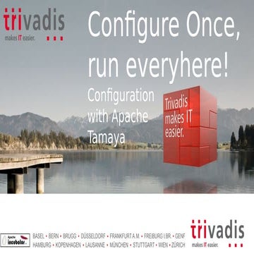 Configure once, run everywhere 2016