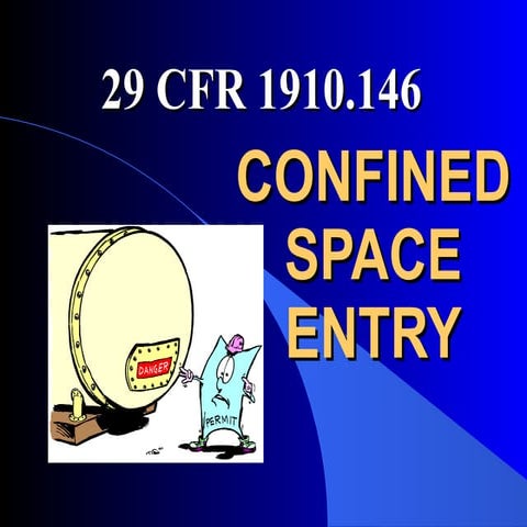 Confined Space Entry