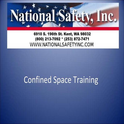 Confined Space Training