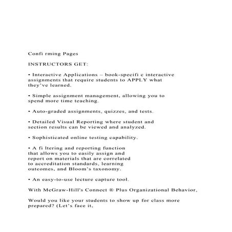 Confi rming PagesINSTRUCTORS GET • Interactive Ap.docx