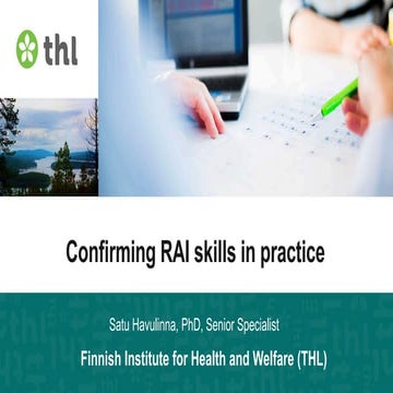 Confirming RAI skills in practice - Satu Havulinna | PDF