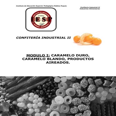 Confitería industrial  Modulo I