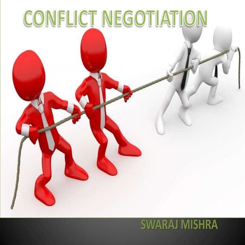 Best Description on Conflict and Negotiation